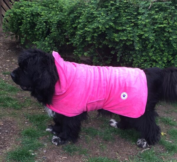 Luxury Pink Drying Robe