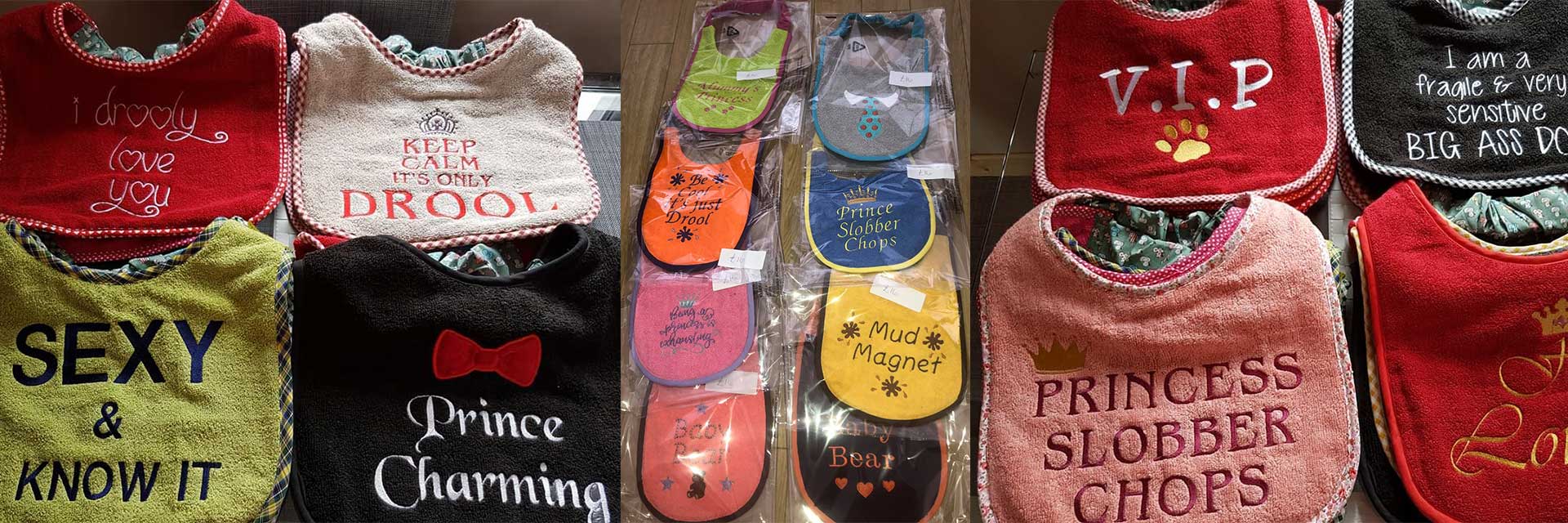A selection of bibs