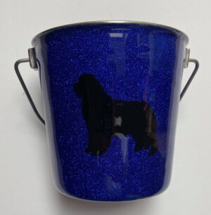 Glitter Bucket in Blue